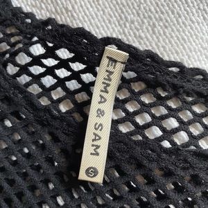 Emma & Sam Mesh Crop Top